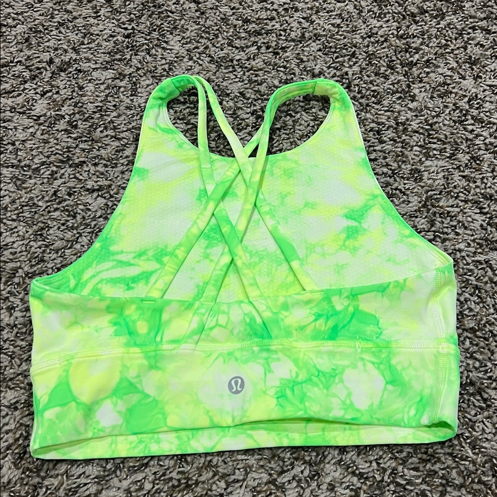 Preloved Lulu Sz 6 Tie Dye Bra Lululemon - Picture 2 of 3